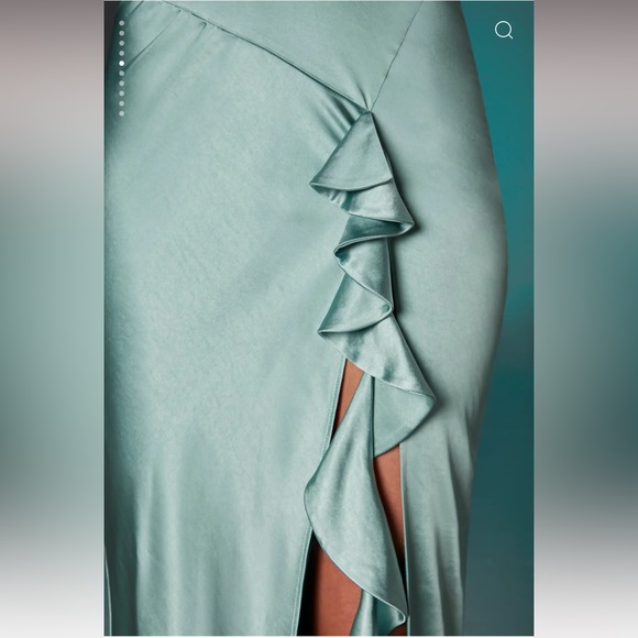 Steel blue maxi dress - Picture 6 of 6